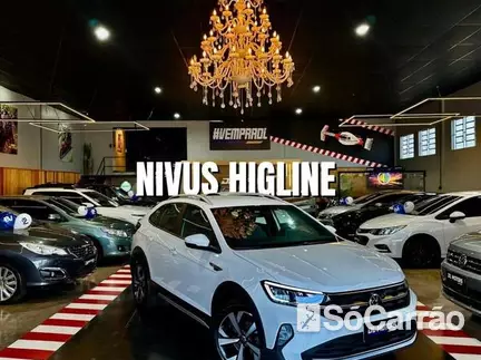 Volkswagen NIVUS HIGHLINE 200 1.0 TSI AT6 na cor Branca no LAJEADO / RS - 6792203