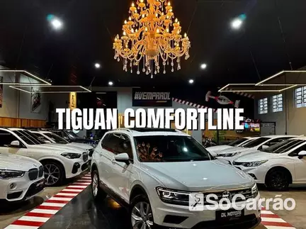 Volkswagen TIGUAN ALLSPACE COMFORTLINE 250(TETO PANORAMICO) 1.4 TSI DSG na cor Branca no LAJEADO / RS - 6804651