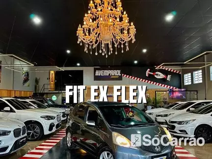 Honda FIT EX 1.5 16V AT na cor Cinza no LAJEADO / RS - 6805459