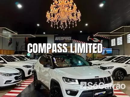 JEEP COMPASS 4WD LIMITED 2.0 16V na cor Branca no LAJEADO / RS - 6808889