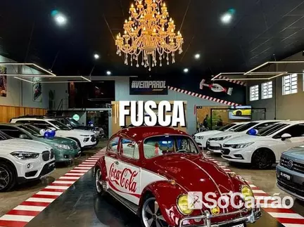 Volkswagen FUSCA 1300 na cor Bordo no LAJEADO / RS - 6934353