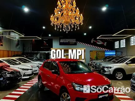 Volkswagen GOL 1.0I na cor Vermelha no LAJEADO / RS - 6934357