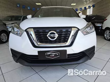 Nissan KICKS S NAC 1.6 16V MT na cor Branca no Viamão / RS - 6754056
