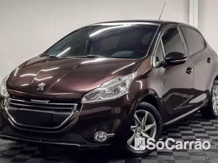 Peugeot 208 ALLURE 1.5 8V na cor Marrom em Curitiba / PR - 6749823