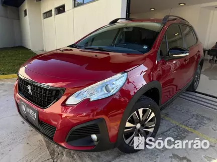 Peugeot 2008 ALLURE PACK 1.6 16V AT6 na cor Vermelha em Curitiba / PR - 6759254