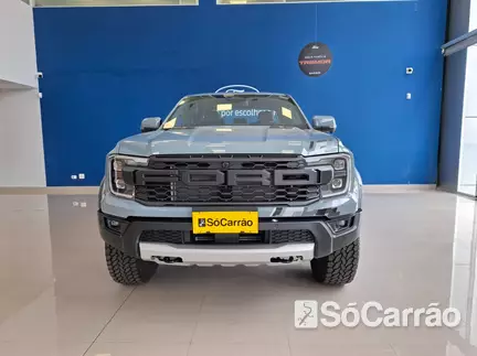 Ford RANGER CD RAPTOR 4X4 3.0 V6 BI-TURBO AT na cor Chumbo em Curitiba / PR - 6768111