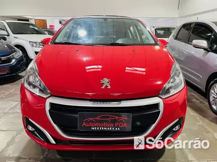Peugeot 208 ALLURE 1.2 12V na cor Vermelha no Porto Alegre / RS - 6775102