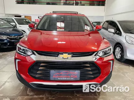 Chevrolet TRACKER PREMIER 1.2 TURBO 12V AT6 na cor Vermelha no Porto Alegre / RS - 6775120