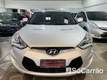 Hyundai VELOSTER (TOP) 1.6 16V AT na cor Prata no Porto Alegre / RS - 6775125