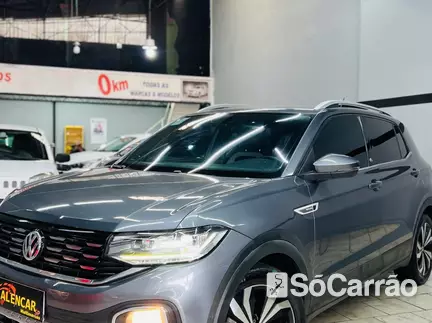 Volkswagen T-CROSS HIGHLINE 250(INNOVATION) 1.4 TSI AT6 na cor Cinza em São Paulo / SP - 6771828