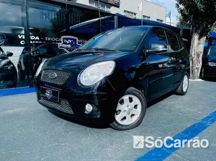 KIA PICANTO EX 1.0 12V MT na cor Preta em Curitiba / PR - 6774956