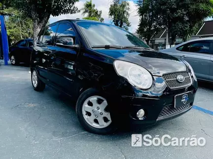 KIA PICANTO EX 1.0 12V MT na cor Preta em Curitiba / PR - 6848111