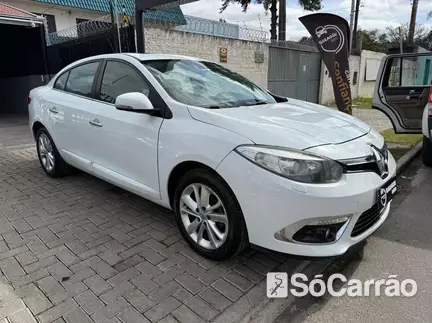 Renault FLUENCE DYNAMIQUE 2.0 16V CVT HIFLEX na cor Branca em Curitiba / PR - 6778638