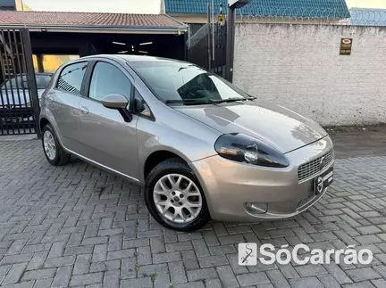 Fiat PUNTO (CONFORT) 1.4 8V na cor Bege em Curitiba / PR - 6924370