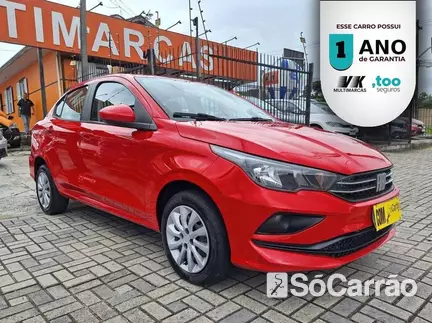 Fiat CRONOS DRIVE 1.3 8V FIREFLY na cor Vermelha em Curitiba / PR - 6781845