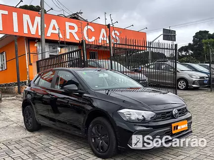 Volkswagen POLO TRACK 1.0 12V na cor Preta em Curitiba / PR - 6941650