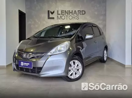 Honda FIT LX 1.4 16V AT na cor Cinza em Florianópolis / SC - 6785593