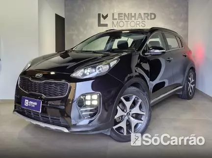 KIA SPORTAGE EX 2WD 2.0 16V AT na cor Preta em Florianópolis / SC - 6850288