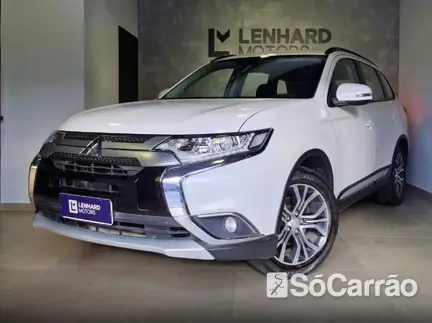 Mitsubishi OUTLANDER 2WD 2.0 16V CVT na cor Branca em Florianópolis / SC - 6906847