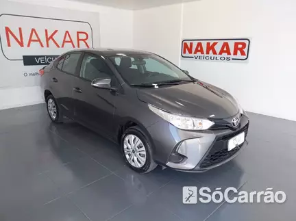 Toyota YARIS SEDAN XL 1.5 CVT na cor Cinza no Porto Alegre / RS - 6786675