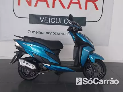 Honda ELITE 125 na cor Azul no Porto Alegre / RS - 6787534