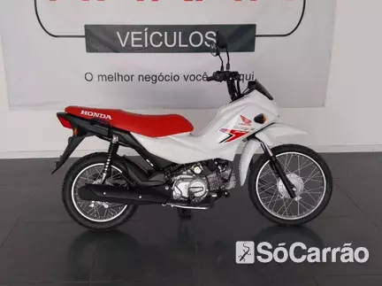 Honda POP 110I na cor Branca no Porto Alegre / RS - 6857235