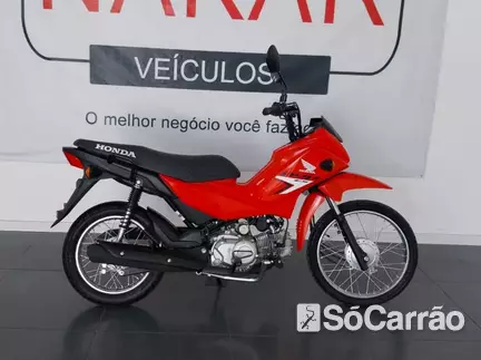 Honda POP 110I na cor Vermelha no Porto Alegre / RS - 6941648