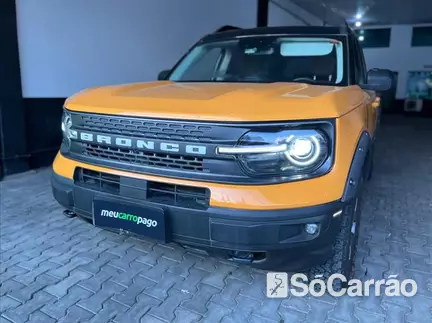 Ford BRONCO SPORT WILDTRAK AWD 2.0 16V ECOBOOST GTDI AT na cor Laranja em Florianópolis / SC - 6799983