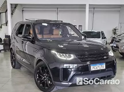 Land Rover DISCOVERY 4 HSE 4X4 3.0 TDV6 AT na cor Preta em Curitiba / PR - 6789670