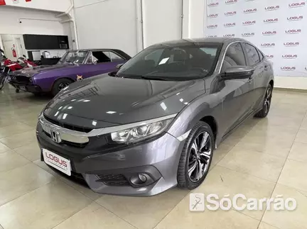 Honda CIVIC EX 1.6 16V AT na cor Cinza em Curitiba / PR - 6943894