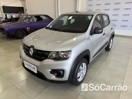 Renault KWID ZEN 1.0 12V na cor Prata em Curitiba / PR - 6995121