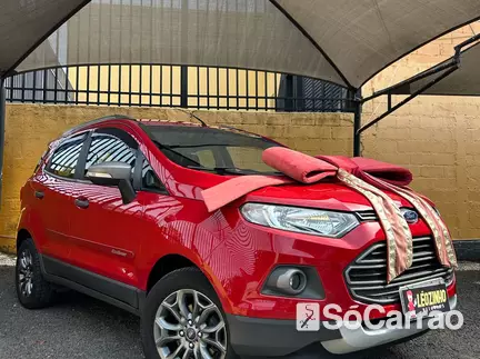 Ford ECOSPORT FREESTYLE PLUS 1.6 16V na cor Vermelha em Campinas / SP - 6822810