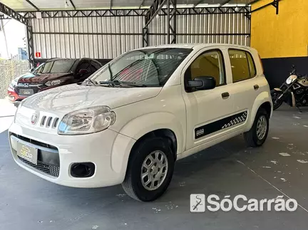 Fiat UNO VIVACE 1.0 8V EVO na cor Branca em Curitiba / PR - 6789371
