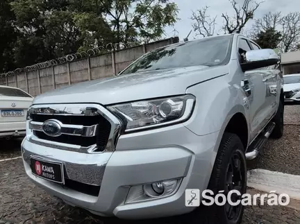 Ford RANGER CD XLT 4X2 2.5 16V na cor Prata em Ponta Grossa / PR - 6961279
