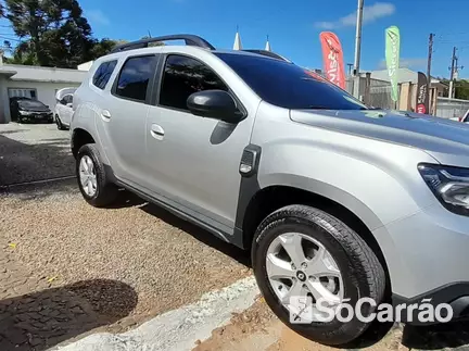 Renault DUSTER PLUS INTENSE 1.6 16V SCE CVT X-TRONIC na cor Prata em Ponta Grossa / PR - 7005337