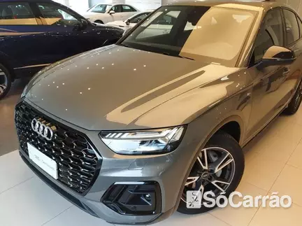 Audi Q5 2.0 PHEV PERF BLACK S TRONIC QUATTRO na cor Cinza em Cascavel / PR - 6799968