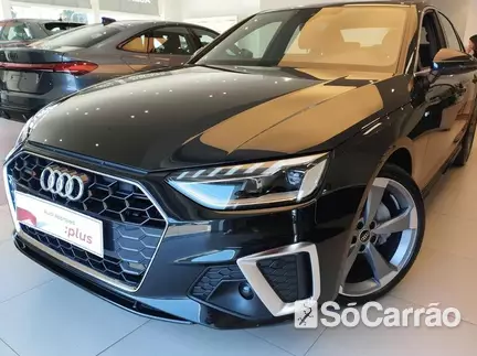 Audi A4 S-LINE QUATTRO 2.0 TFSI MHEV S TRONIC na cor Preta em Cascavel / PR - 6931286