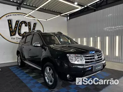 Renault DUSTER 1.6 16V HIFLEX na cor Preta em Campo Largo / PR - 6804124
