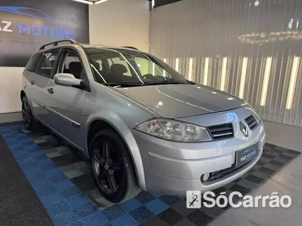 Renault MEGANE GRAND TOUR DYNAMIQUE 1.6 16V HIFLEX na cor Prata em Campo Largo / PR - 6867611
