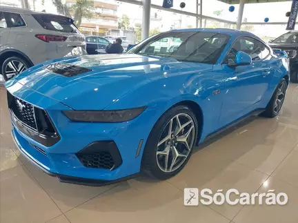 Ford MUSTANG COUPE GT PERFORMANCE 5.0 V8 AT na cor Azul em Curitiba / PR - 6807207