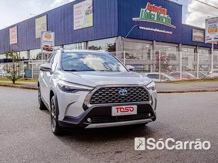 Toyota COROLLA CROSS XRX HYBRID 1.8 VVT-I CVT na cor Prata em Curitiba / PR - 6804735