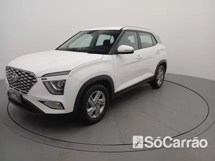 Hyundai CRETA COMFORT PLUS 1.0 12V T-GDI AT na cor Branca em Palhoça / SC - 6929905