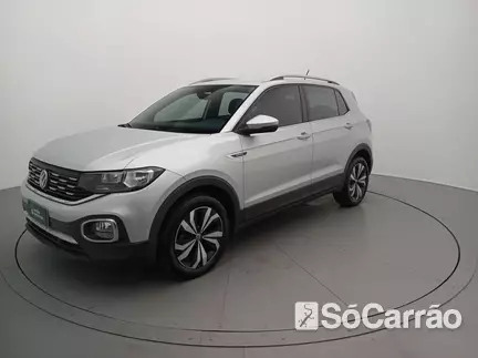Volkswagen T-CROSS HIGHLINE 250(TECH & BEATS) 1.4 TSI AT6 na cor Prata em Curitiba / PR - 6810412