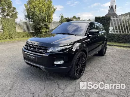 Land Rover RANGE ROVER EVOQUE PURE 2.0 TB-SI4 na cor Preta em Curitiba / PR - 6821828