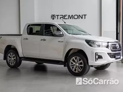 Toyota HILUX CD SRV 4X4 2.8 TB AT6 na cor Branca em Curitiba / PR - 6937948