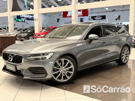 Volvo V60 V60 MOMENTUM T4 DRIVE-E FWD 4X2 2.0 TB AT na cor Cinza em Curitiba / PR - 6838938