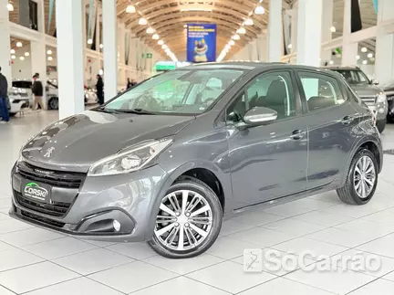 Peugeot 208 208 GRIFFE 1.6 16V AT6 na cor Cinza em Curitiba / PR - 6944671