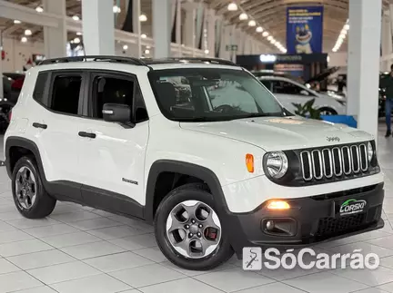 JEEP RENEGADE RENEGADE SPORT 1.8 16V MT5 na cor Branca em Curitiba / PR - 6960724
