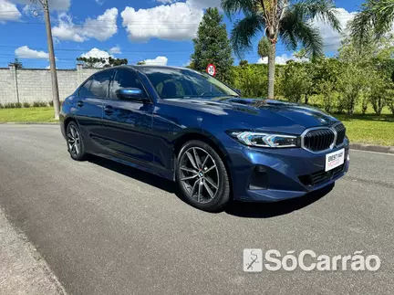 BMW 320I SPORT GP NAC 2.0 16V TB ACTIVEFLEX na cor Azul em Pinhais / PR - 6836378