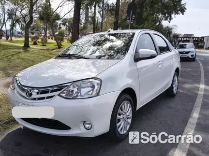 Toyota ETIOS SEDAN XLS 1.5 16V na cor Branca em Curitiba / PR - 6827753
